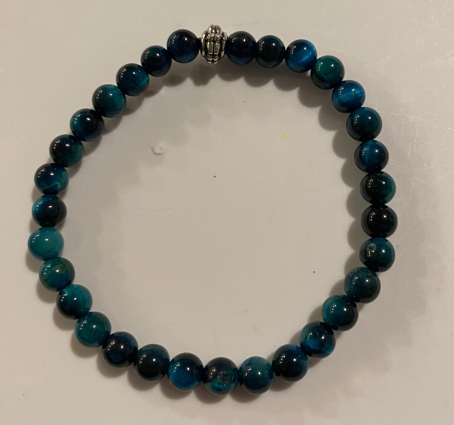 #Deep Ocean Agate Bracelet