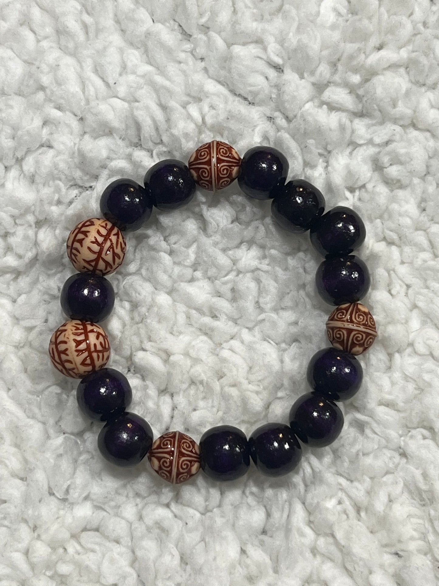 Handmade beaded bracelet