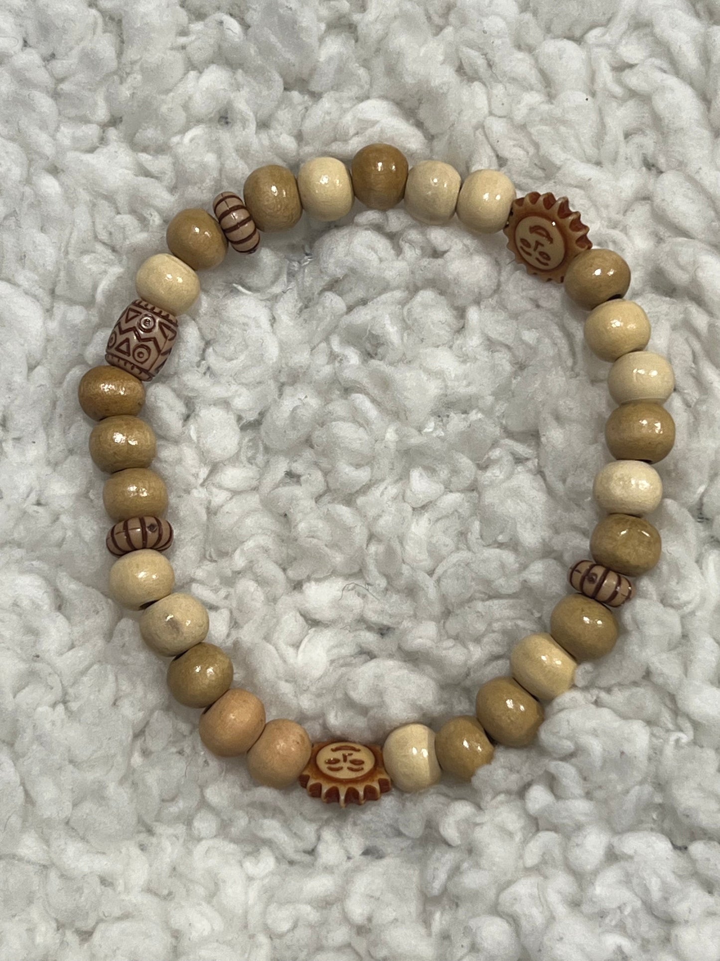 Handmade beaded bracelet