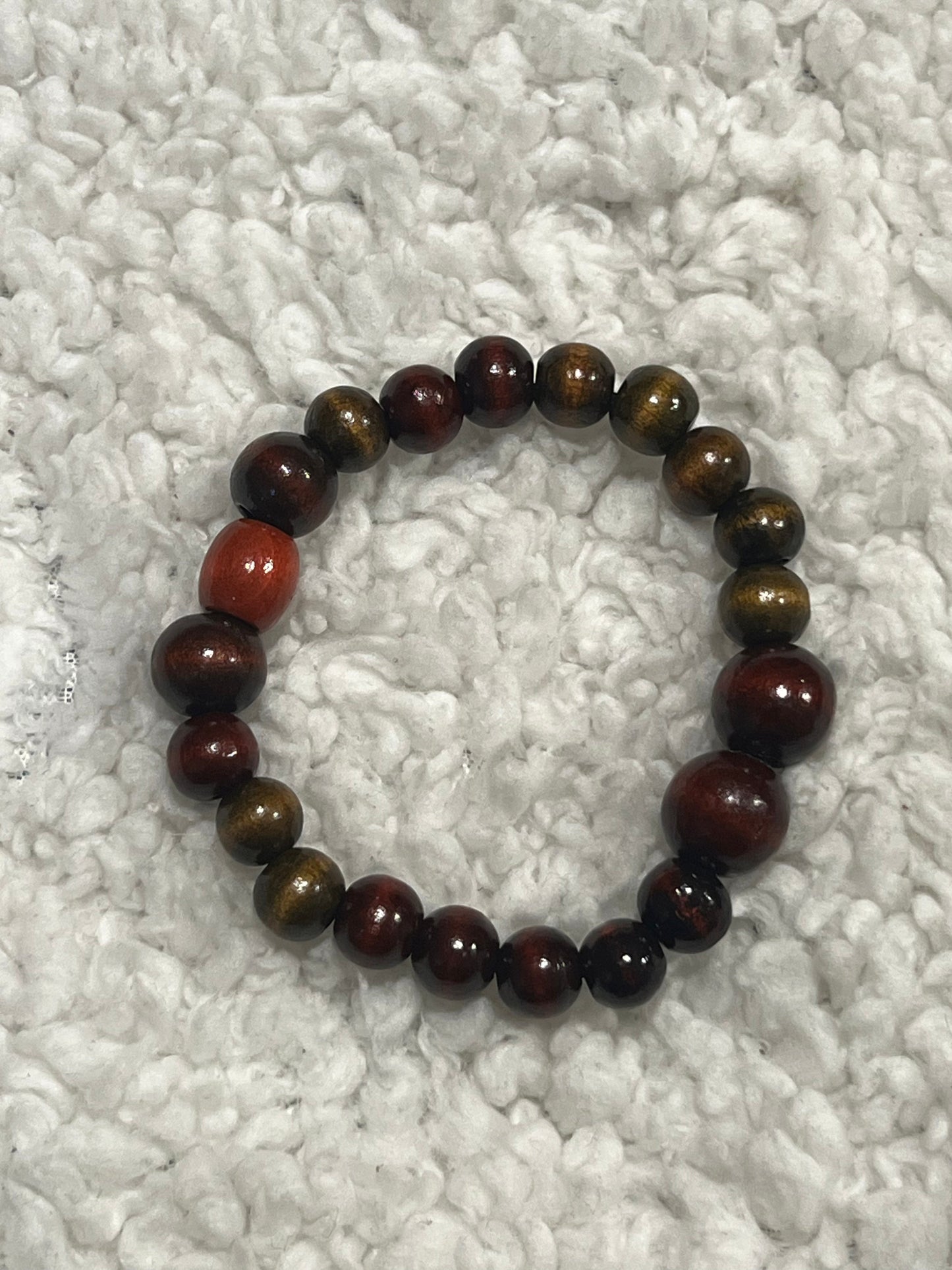 Handmade beaded bracelet