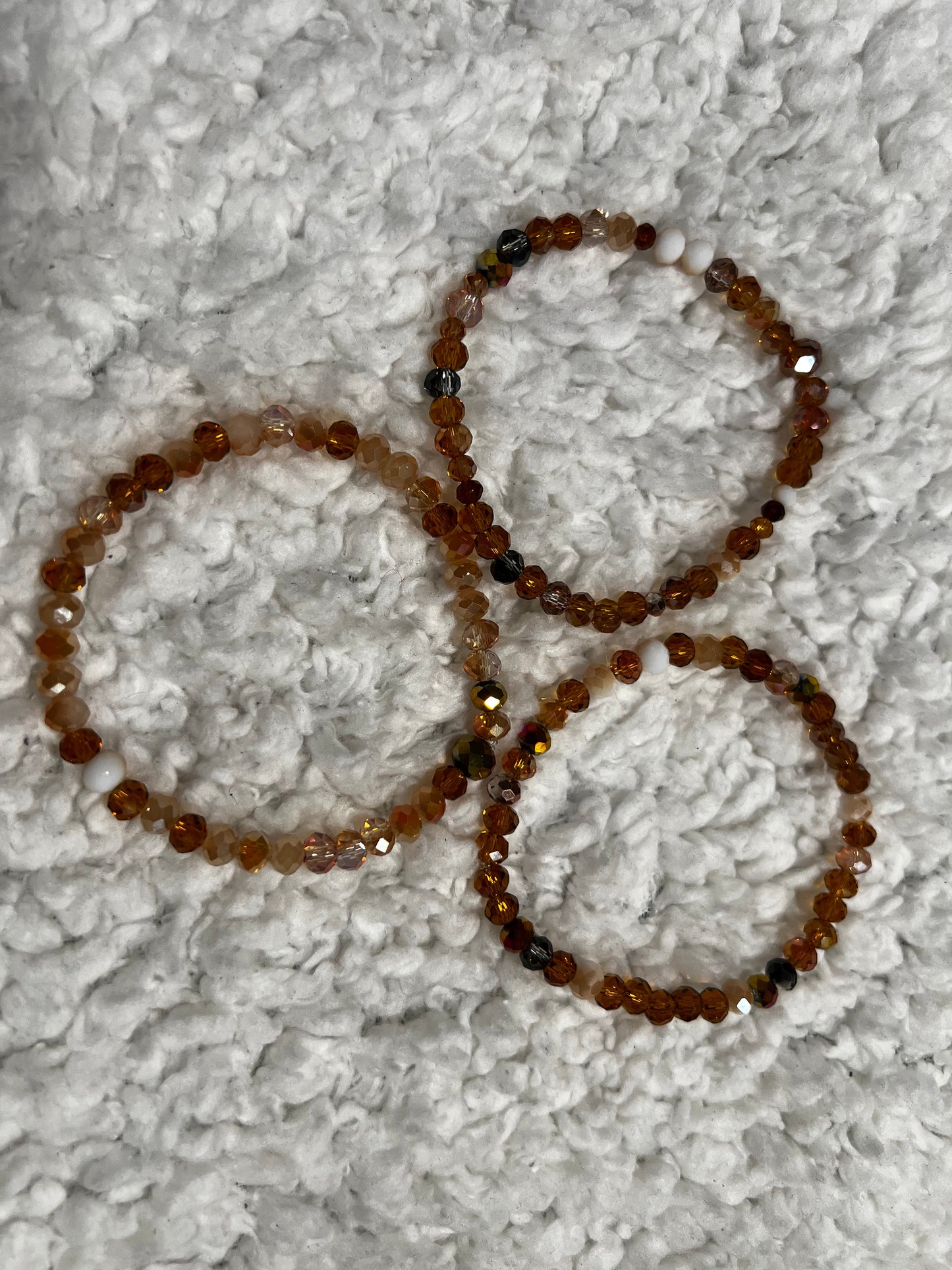 Handmade beaded bracelet