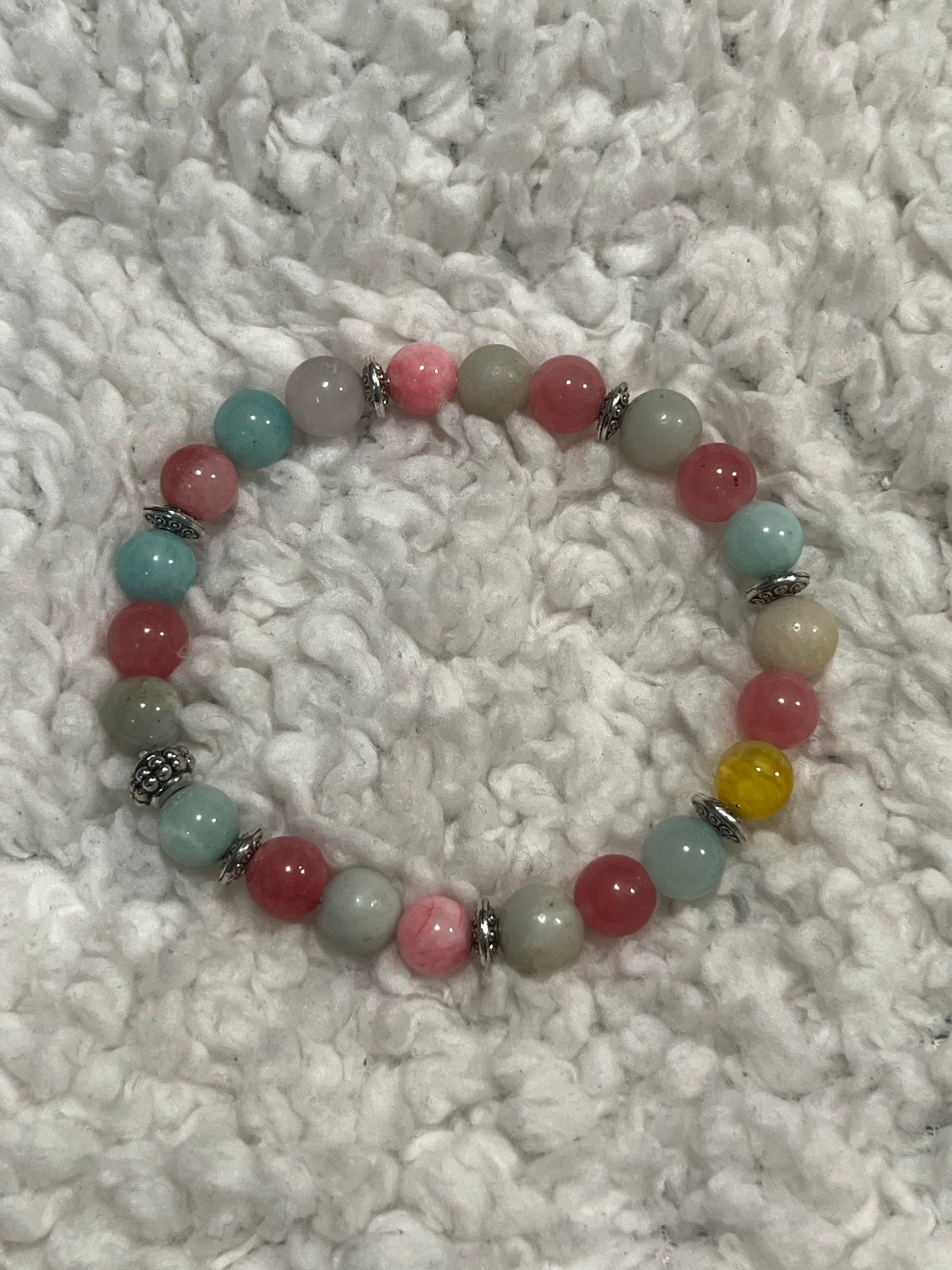 Handmade beaded bracelet