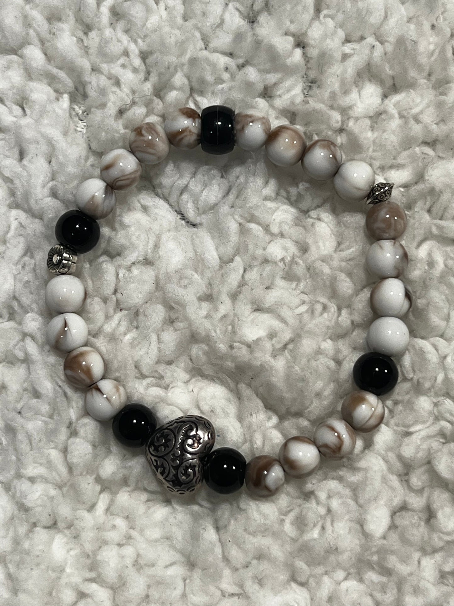 Handmade beaded bracelet