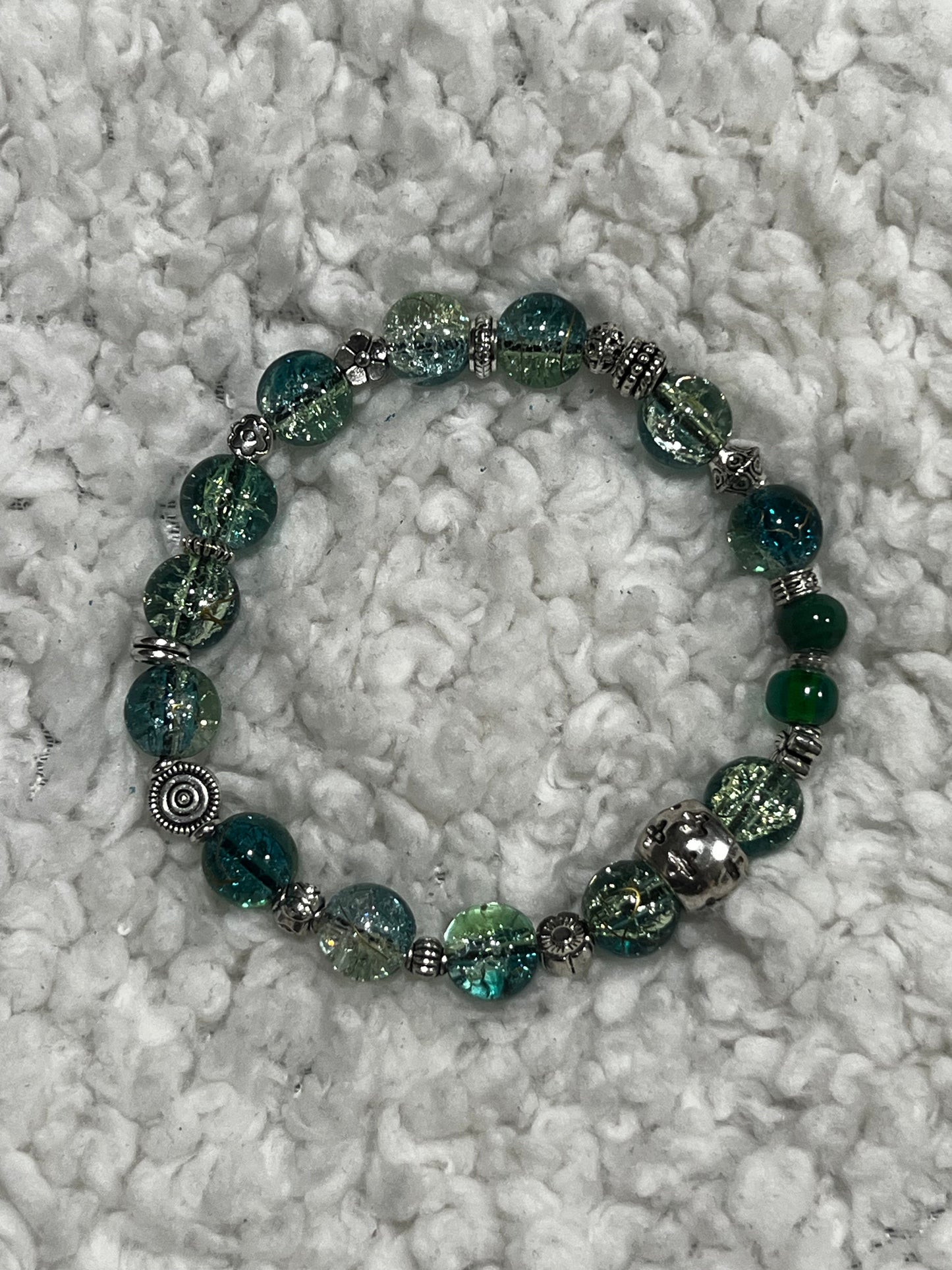 Handmade beaded bracelet
