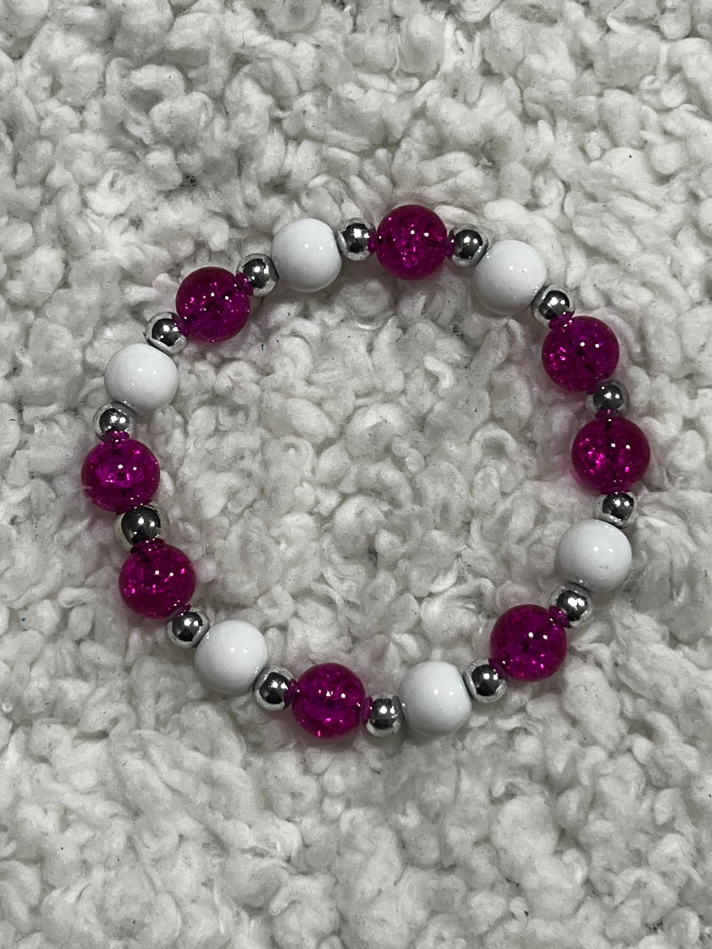 Handmade beaded bracelet
