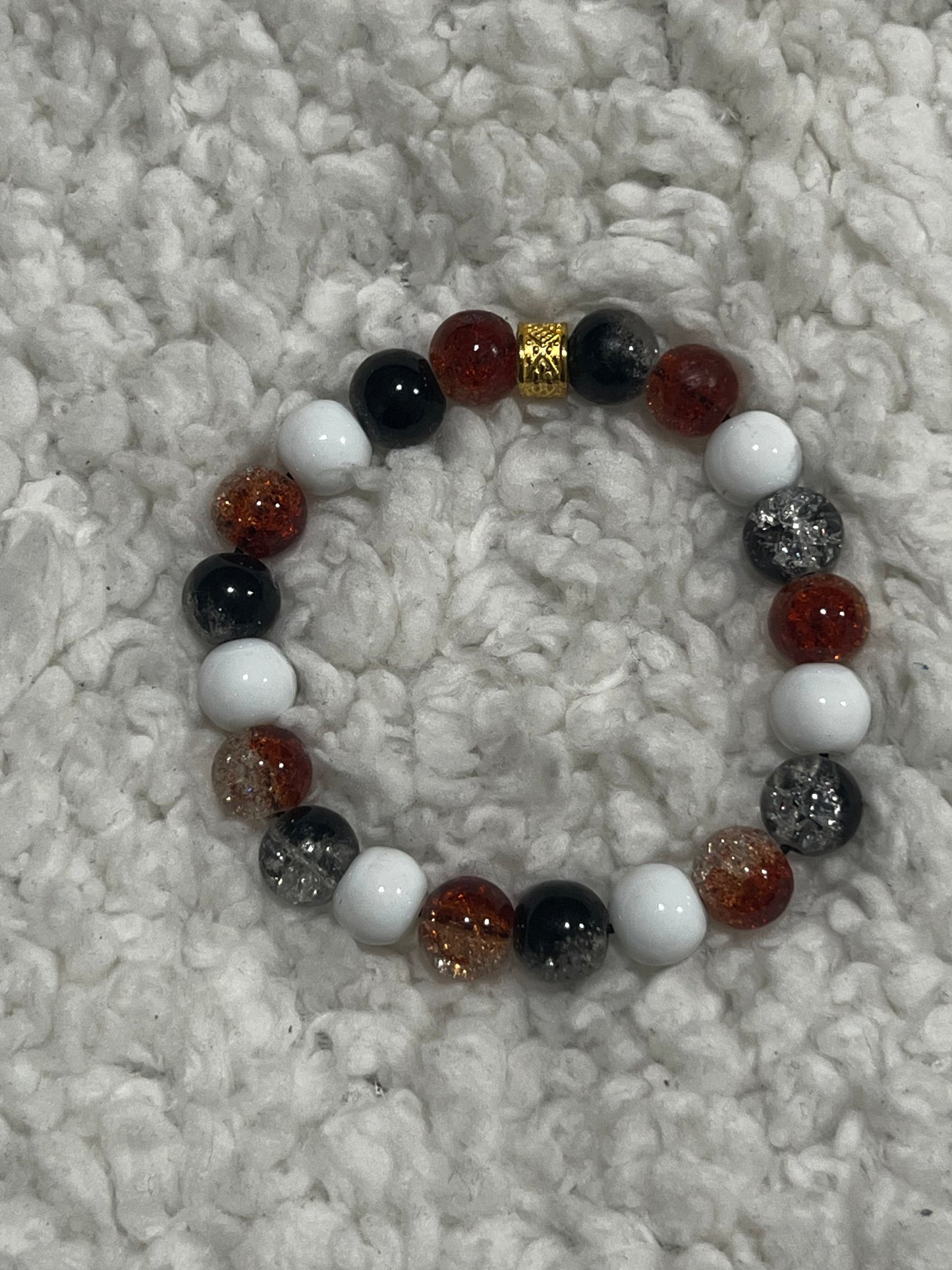 Handmade beaded bracelet