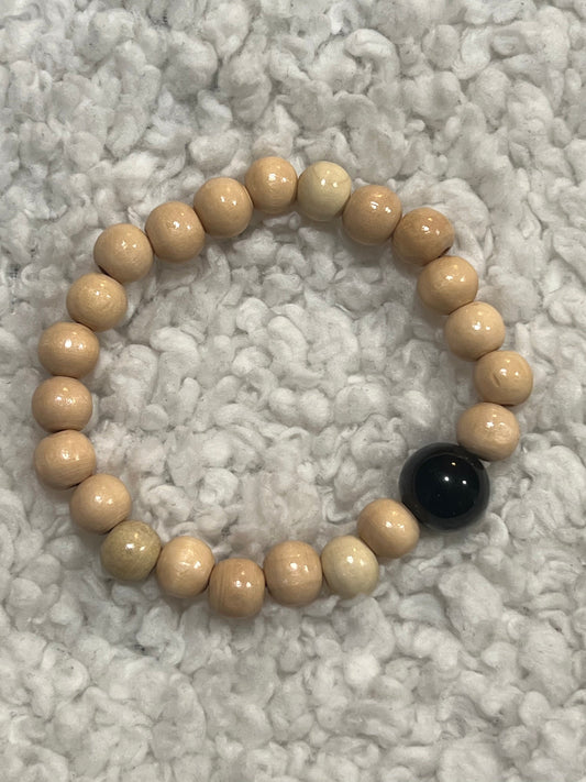 Handmade beaded bracelet