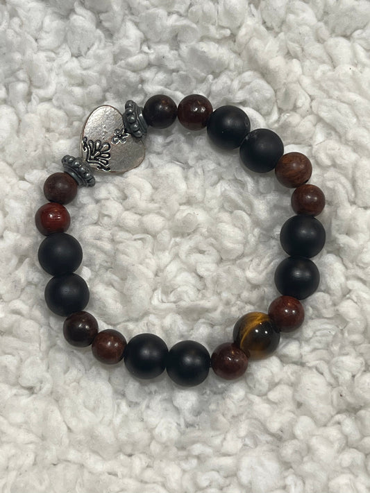 Handmade beaded bracelet