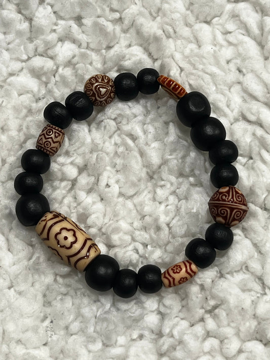Handmade beaded bracelet