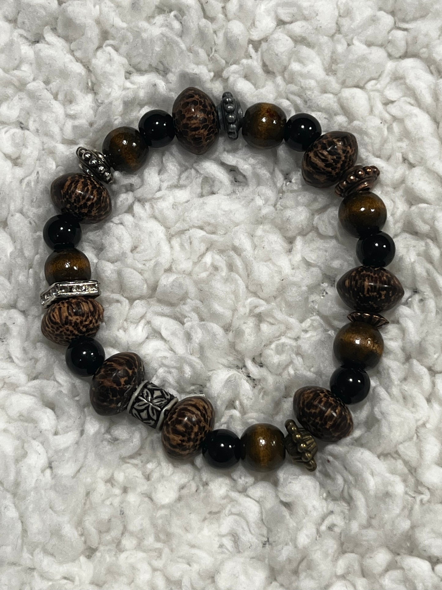 Handmade beaded bracelet