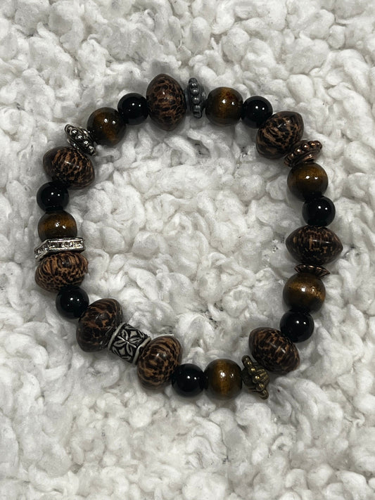 Handmade beaded bracelet