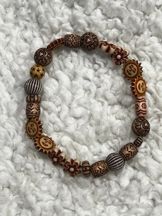 Handmade beaded bracelet