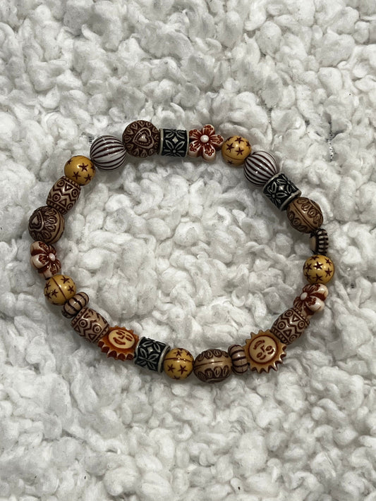 Handmade beaded bracelet