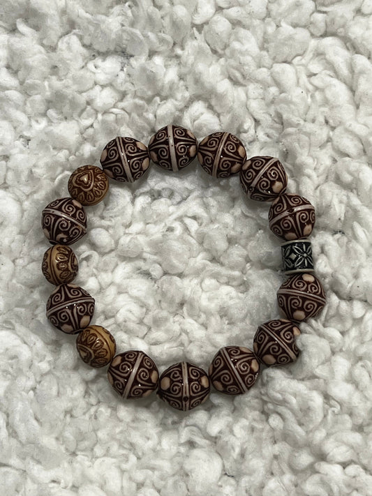 Handmade beaded bracelet