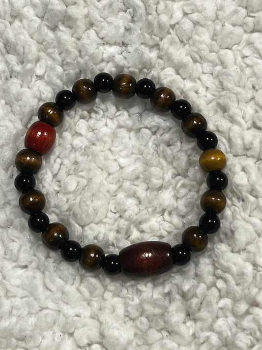 Handmade beaded bracelet