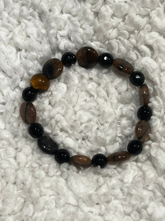 Handmade beaded bracelet