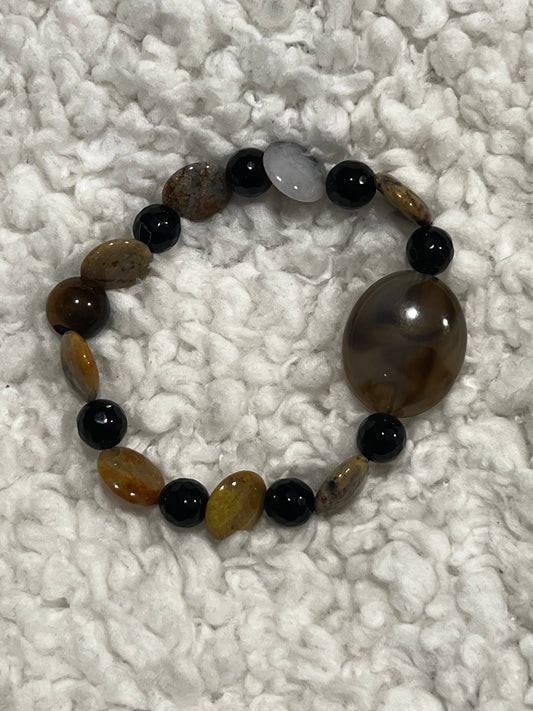 Handmade beaded bracelet