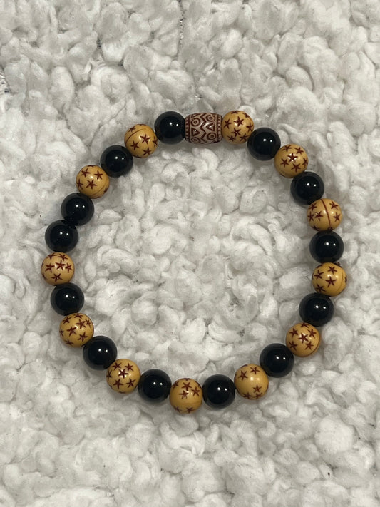 Handmade beaded bracelet