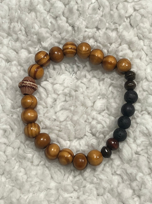 Handmade beaded bracelet