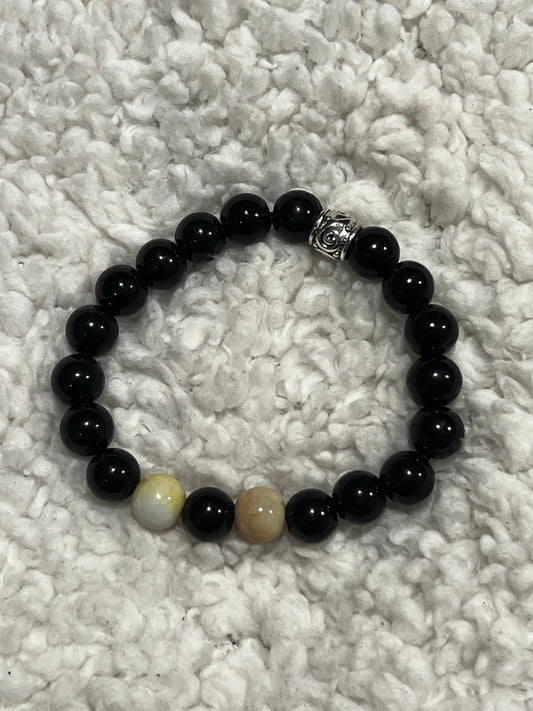 Handmade beaded bracelet