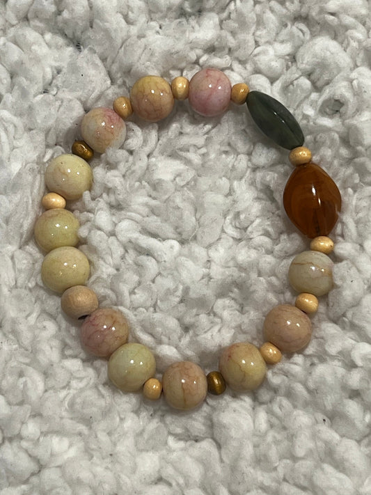 Handmade beaded bracelet