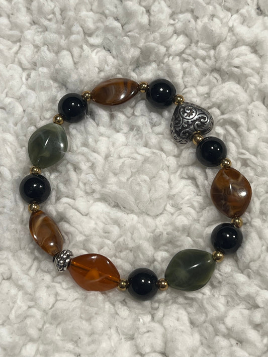 Handmade beaded bracelet