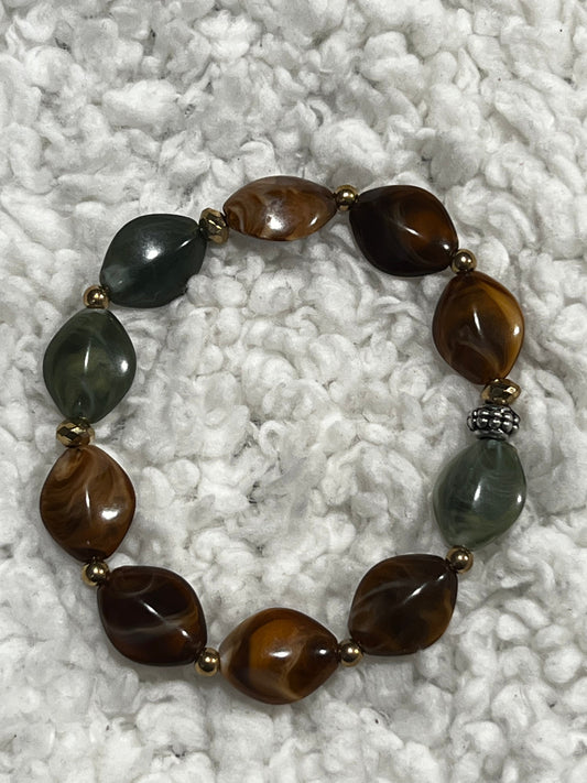 Handmade beaded bracelet
