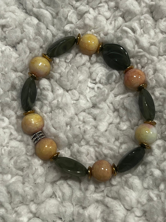 Handmade beaded bracelet
