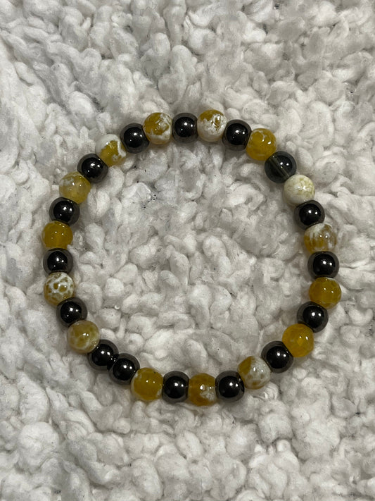 Handmade beaded bracelet
