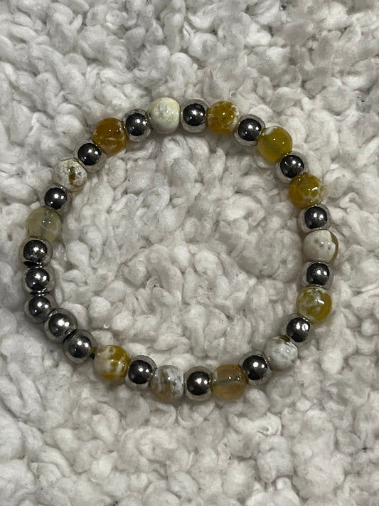 Handmade beaded bracelet