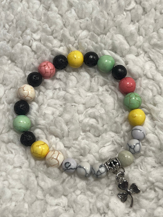 Handmade beaded bracelet