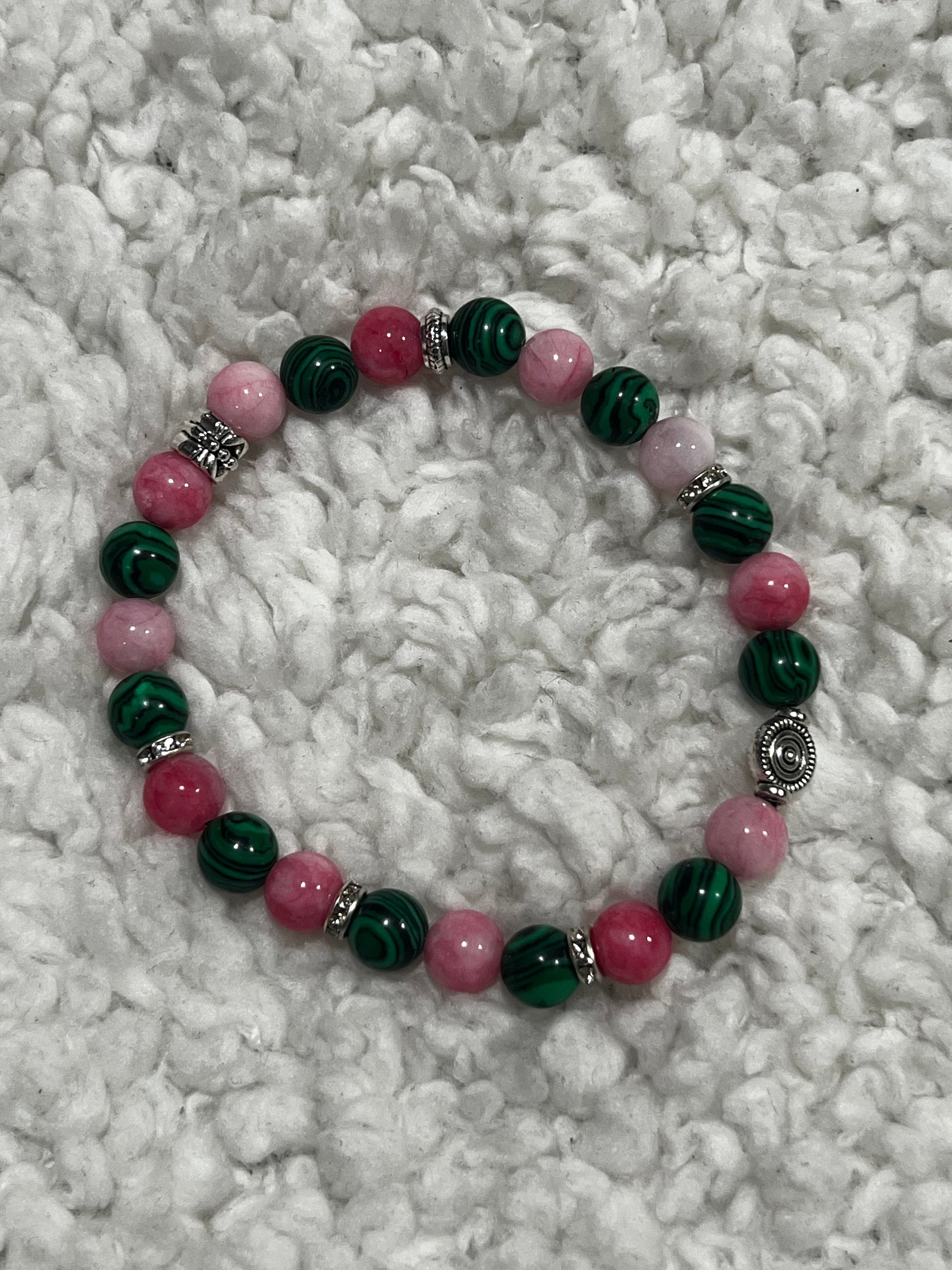 Handmade beaded bracelet