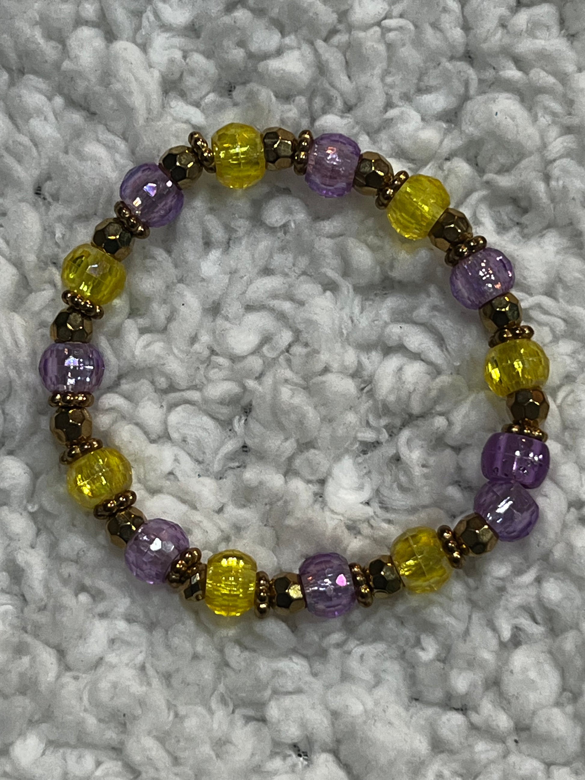 Handmade beaded bracelet