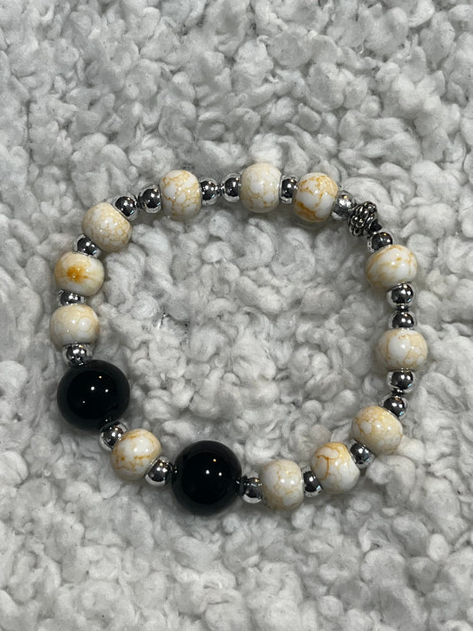 Handmade beaded bracelet