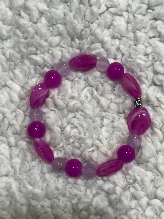 Handmade beaded bracelet
