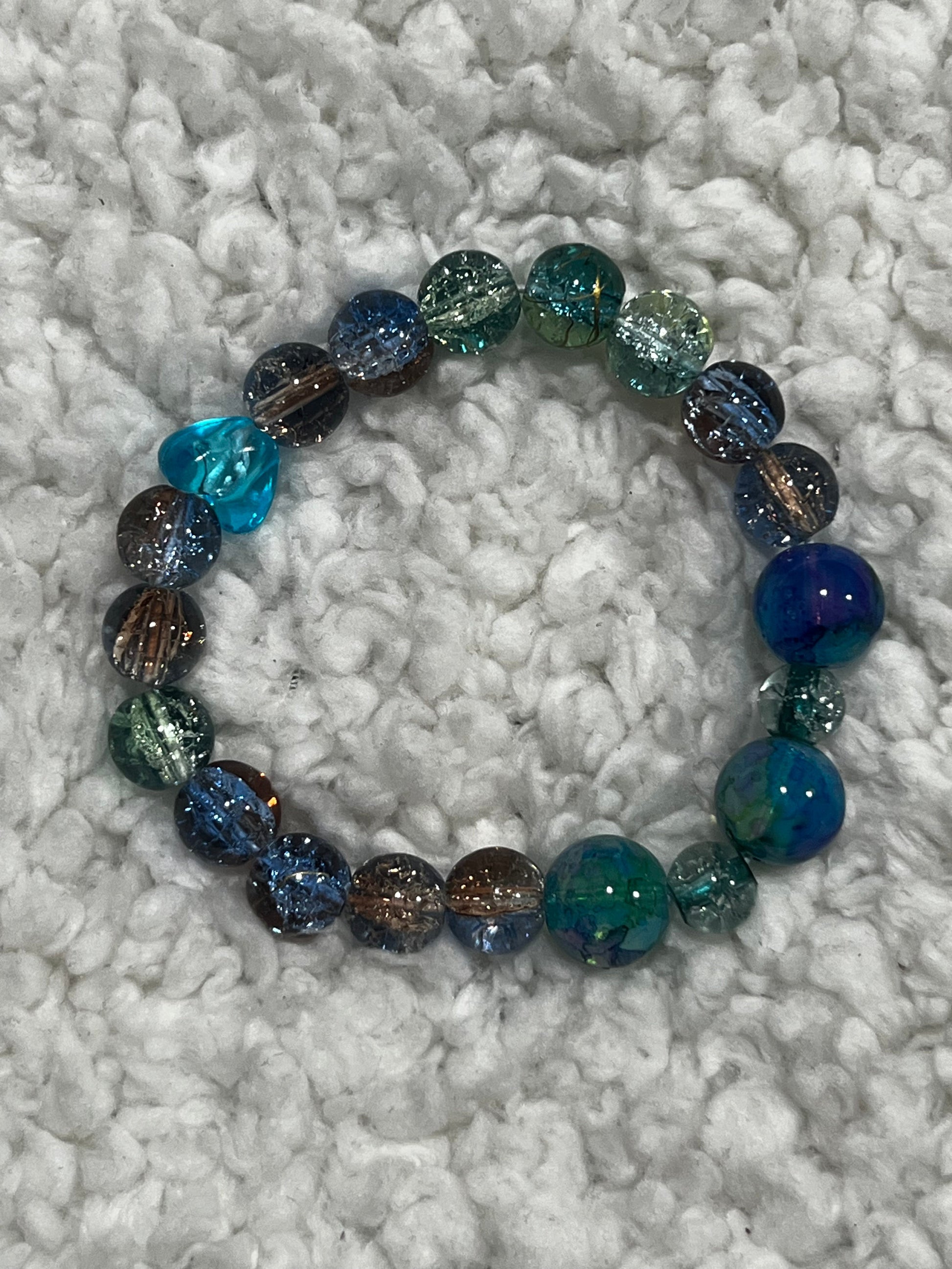 Handmade beaded bracelet