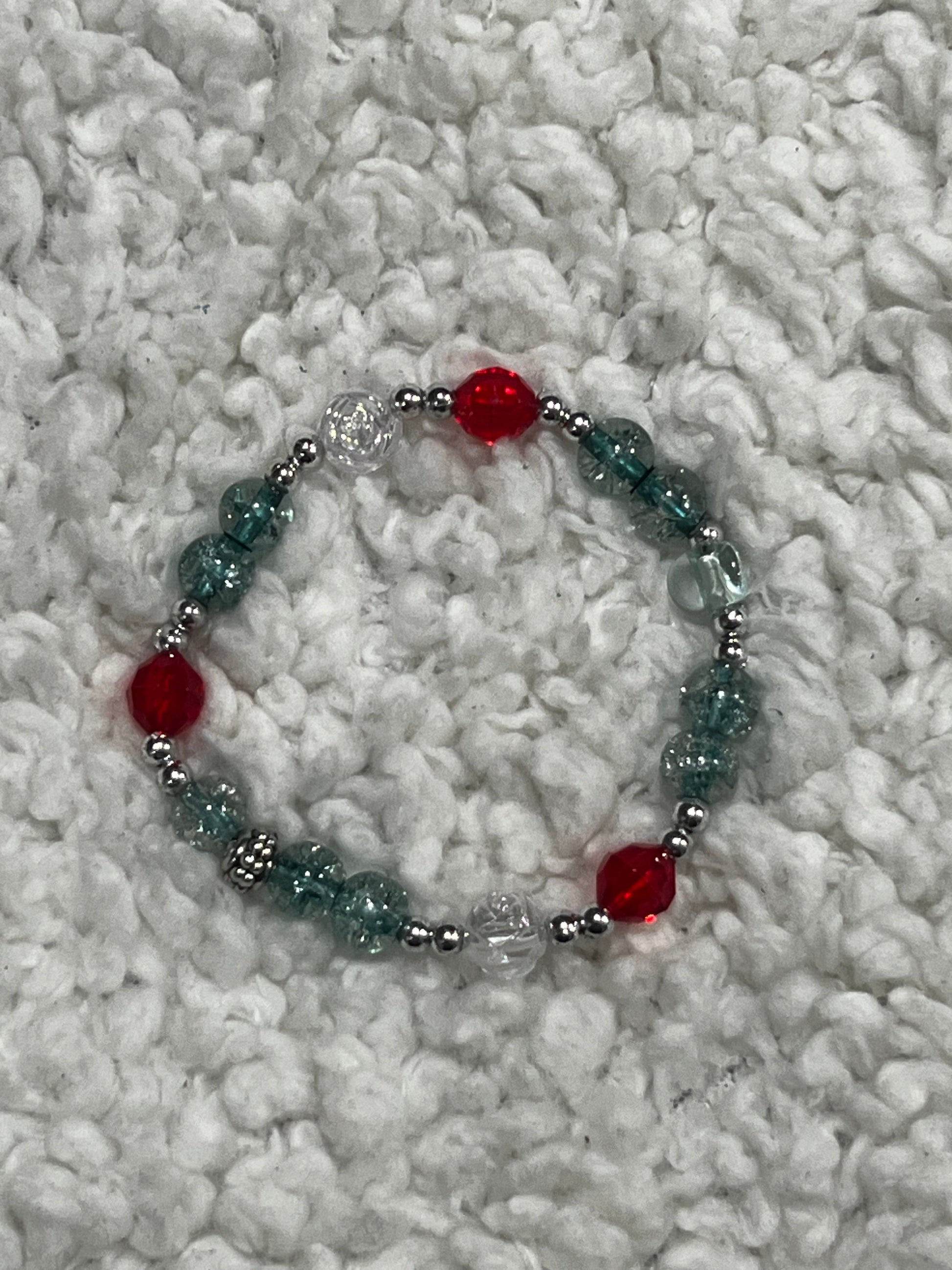 Handmade beaded bracelet