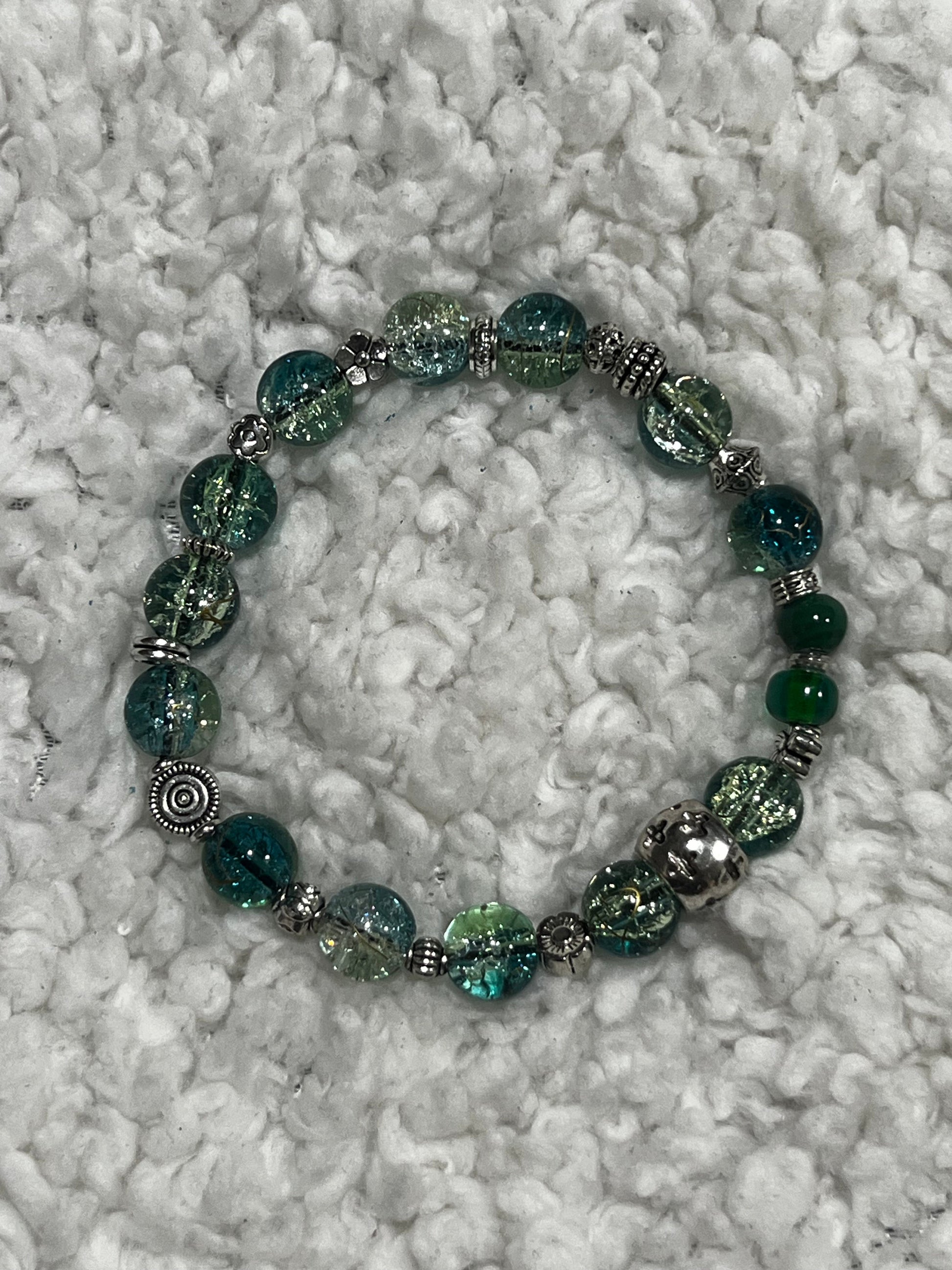 Handmade beaded bracelet