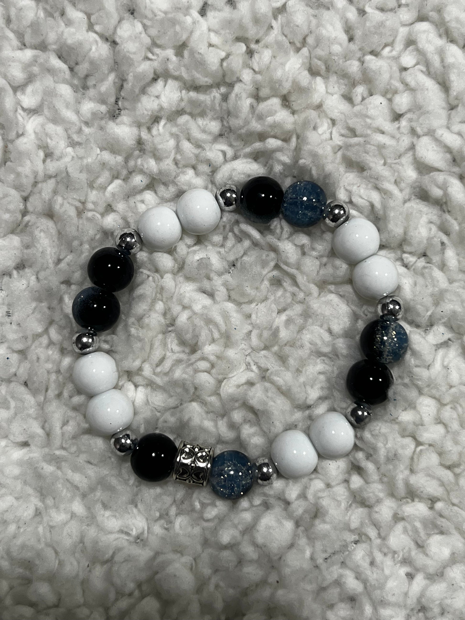 Handmade beaded bracelet