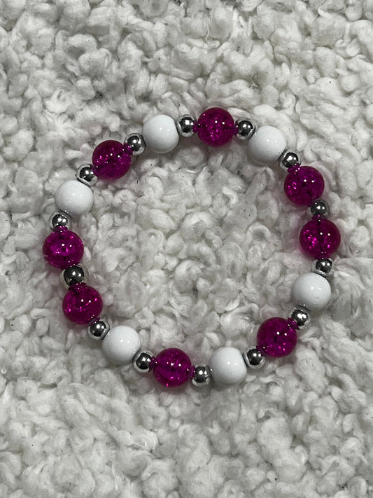Handmade beaded bracelet