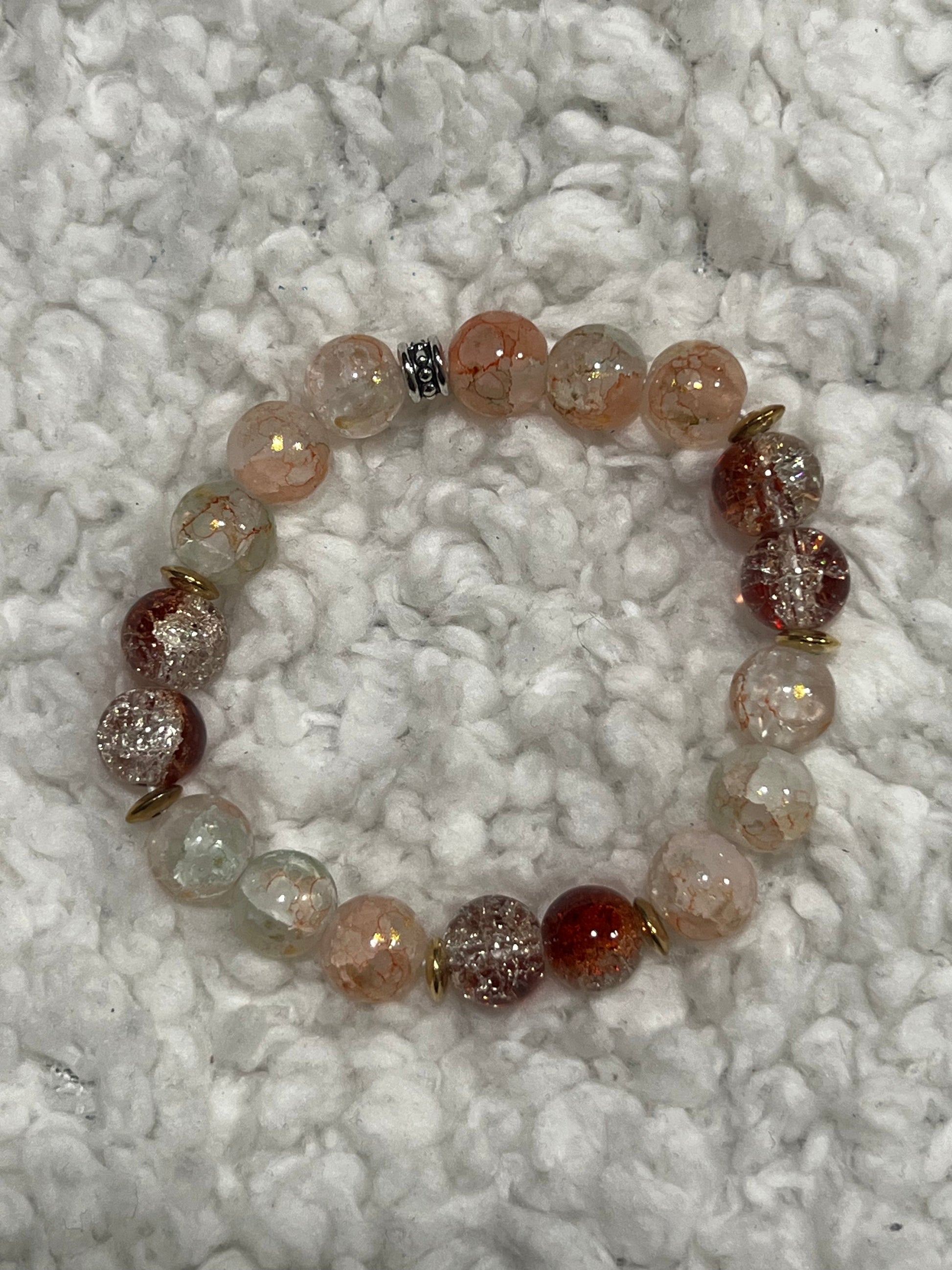 Handmade beaded bracelet