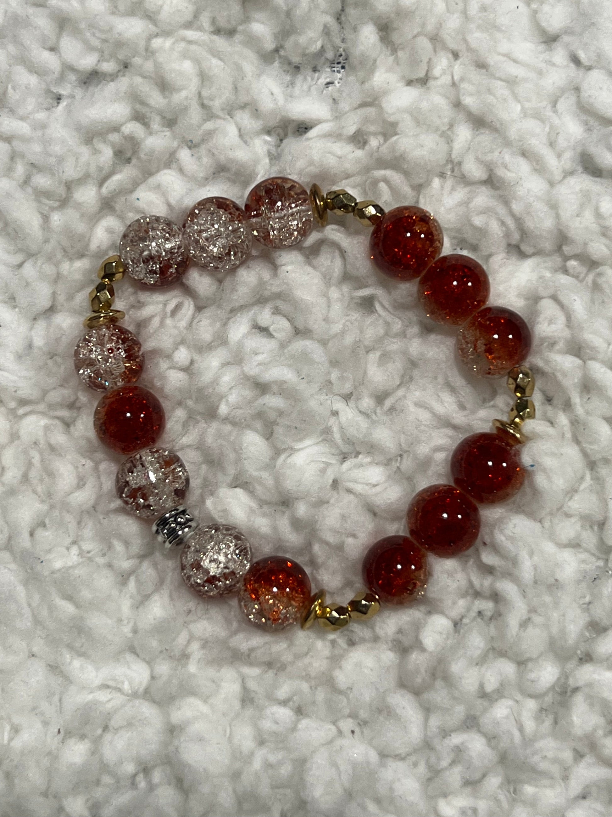 Handmade beaded bracelet